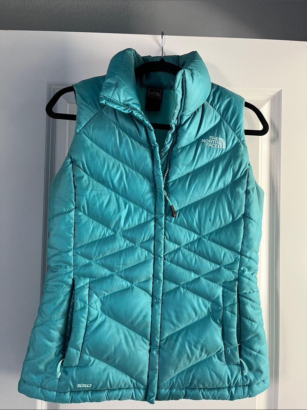 The North Face Women's Teal Puffer Vest
